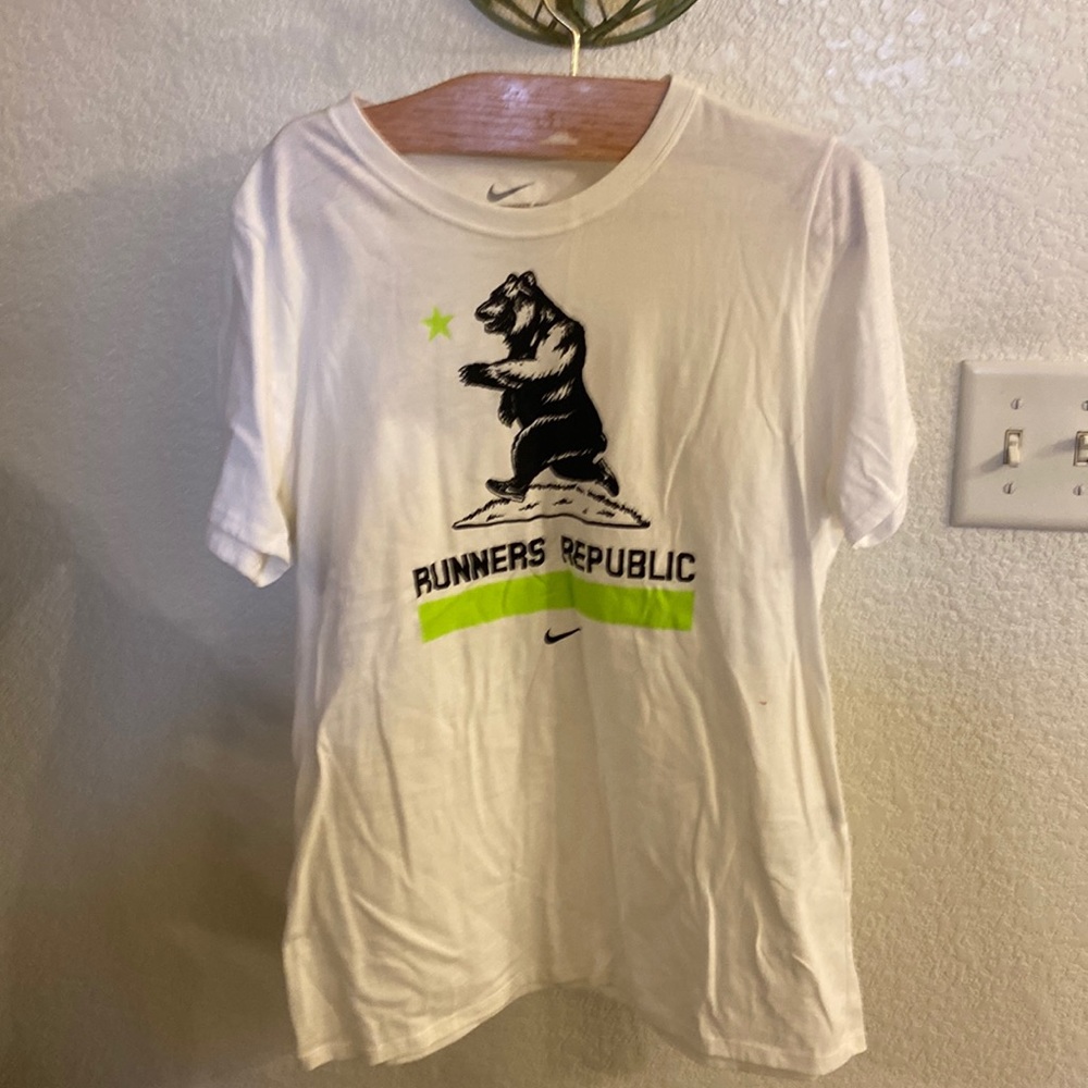 The Nike tee athletic cut